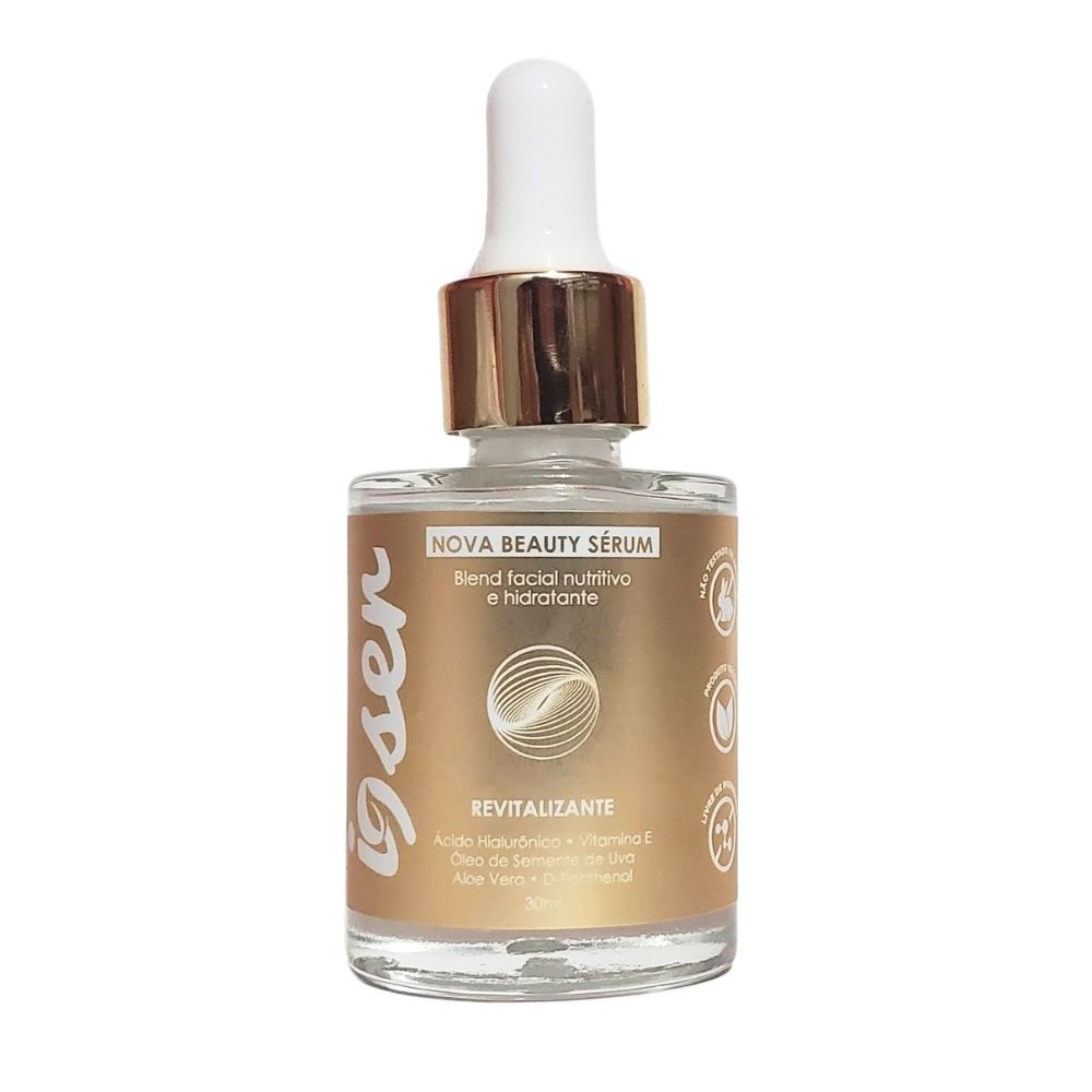 Frasco Nova Beauty Sérum Revitalizante